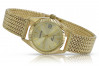 Goldene 14k 585 Damen Armbanduhr Geneve Uhr lw020ydy&lbw003y