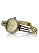 Montre ★ dame en or zlotychlopak.pl ★ Pureté d’or 585 333 Prix bas!