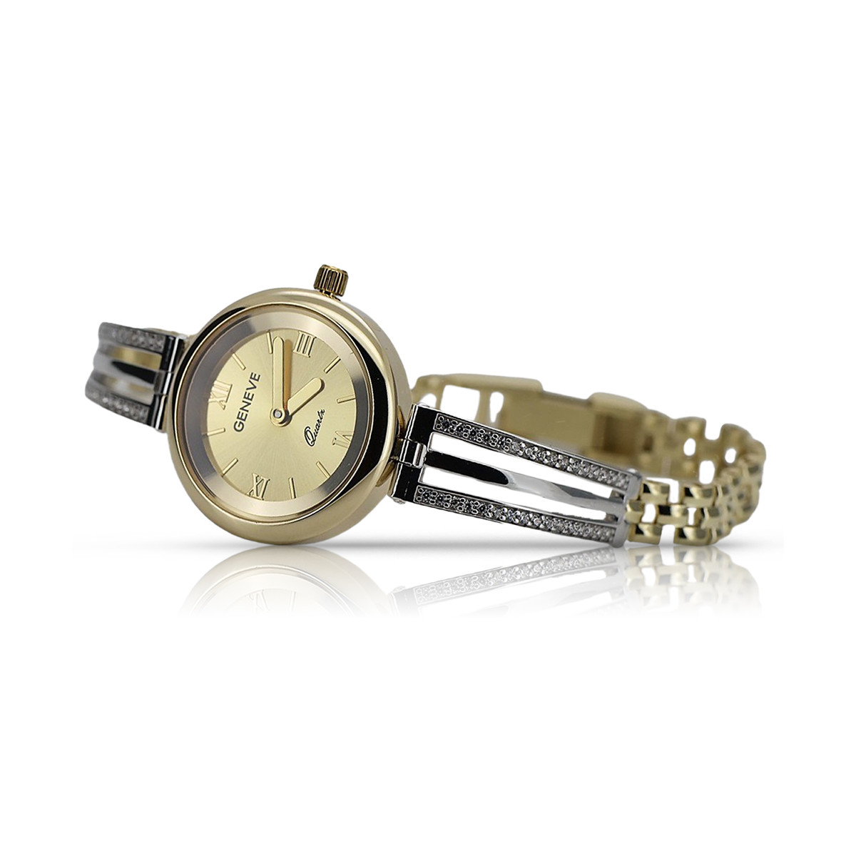 14K 585 Geneve oro para mujer