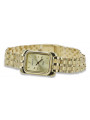 Gold men's watch Geneve ★ zlotychlopak.pl ★ Gold purity 585 333 Low Price!