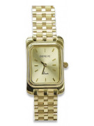 Goldene Herrenuhr Geneve ★ zlotychlopak.pl ★ Gold Reinheit 585 333 Niedriger Preis!