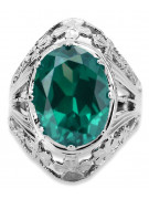 Rose soviétique russe 14k 585 or Alexandrite Ruby Emerald Sapphire Zircon ring vrc014