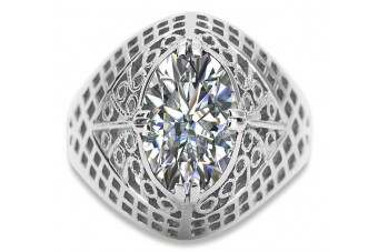 Inel sovietic rusesc din aur 585 trandafir 14k alexandrit rubin smarald safir zircon vrc014