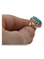 Russische sowjetische Rose 14 Karat 585 Gold Alexandrit Rubin Smaragd Saphir Zirkon Ring vrc014