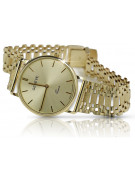 Reloj de oro para hombre Geneve ★ zlotychlopak.pl ★ Pureza de oro 585 333 Precio bajo!