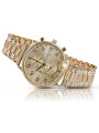 Gold men's watch Geneve ★ zlotychlopak.pl ★ Gold purity 585 333 Low Price!