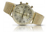 Reloj de Hombre en Oro Amarillo 14k 585 Geneve mw005y&mbw014y