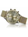 Reloj de Hombre en Oro Amarillo 14k 585 Geneve mw005y&mbw014y