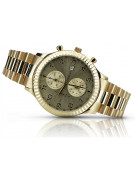 Reloj de oro para hombre Geneve ★ zlotychlopak.pl ★ Pureza de oro 585 333 Precio bajo!