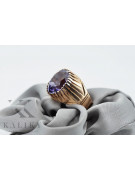 Russische sowjetische Rose 14k 585 Gold Alexandrit Rubin Smaragd Saphir Zirkon Ring vrc014