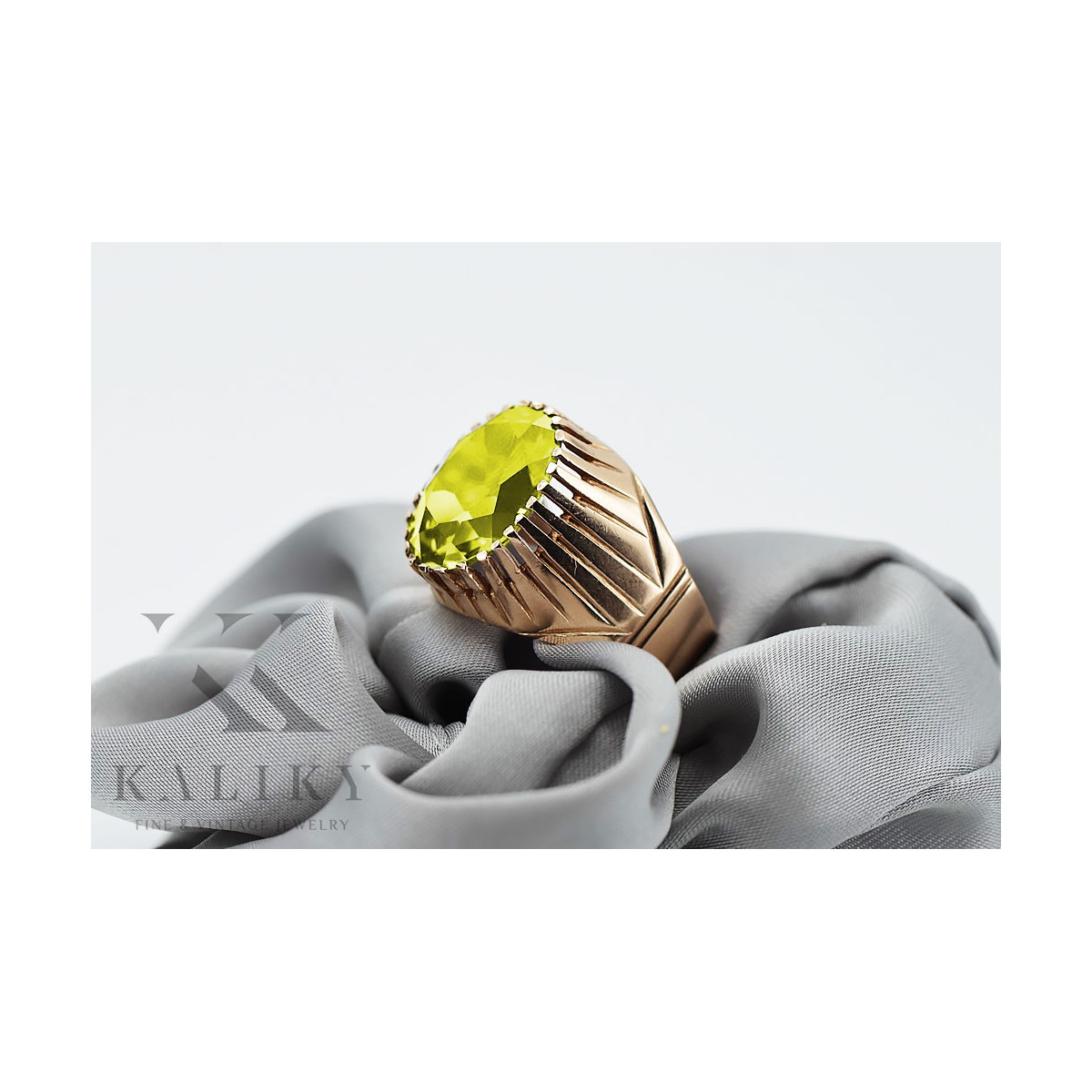 Russische sowjetische Rose 14k 585 Gold Alexandrit Rubin Smaragd Saphir Zirkon Ring vrc014