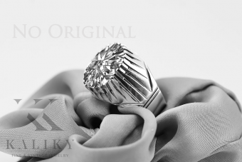 Anillo ruso soviético rosa 14k 585 oro Alejandrita Rubí Esmeralda Zafiro Zircon vrc014