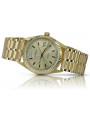 Reloj de oro para hombre Geneve ★ zlotychlopak.pl ★ Pureza de oro 585 333 Precio bajo!