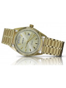 Reloj de oro para hombre Geneve ★ zlotychlopak.pl ★ Pureza de oro 585 333 Precio bajo!