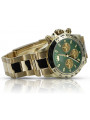 Reloj de oro para hombre Geneve ★ zlotychlopak.pl ★ Pureza de oro 585 333 Precio bajo!