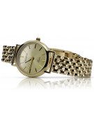 Gold men's watch Geneve ★ zlotychlopak.pl ★ Gold purity 585 333 Low Price!