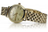 Reloj de Pulsera de Dama en Oro Amarillo 14k 585 Geneve lw118y&lbw004y