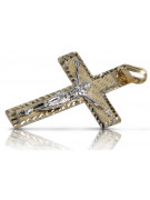 Cruz ★ Católica de Oro russiangold.com ★ Oro 585 333 Precio bajo