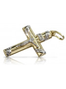 Golden Catholic Cross ★ russiangold.com ★ Gold 585 333 Low price