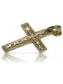 Golden Catholic Cross ★ russiangold.com ★ Gold 585 333 Low price