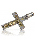 Golden Catholic Cross ★ russiangold.com ★ Gold 585 333 Low price