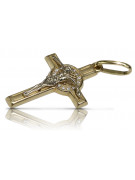 Croix ★ papale catholique en or russiangold.com ★ or 585 333 Prix bas