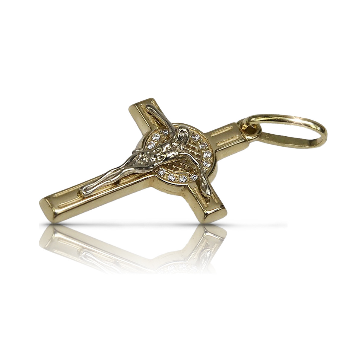 Gold Catholic papal Cross ★ russiangold.com ★ Gold 585 333 Low price