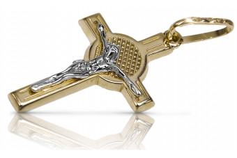Gold Catholic papal Cross ★ russiangold.com ★ Gold 585 333 Low price