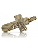 Golden Catholic Cross ★ russiangold.com ★ Gold 585 333 Low price