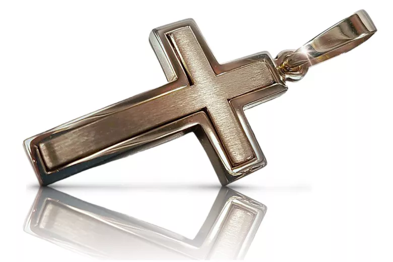 Croix ★ catholique d’or russiangold.com ★ or 585 333 Prix bas