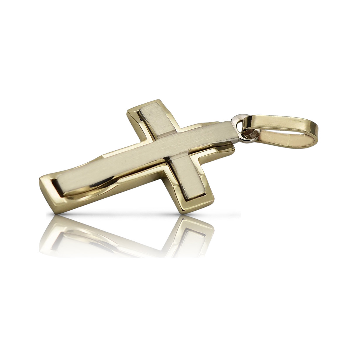 Croix ★ catholique d’or russiangold.com ★ or 585 333 Prix bas