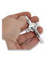 Golden Catholic Cross ★ russiangold.com ★ Gold 585 333 Low price