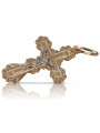 Gold Orthodox Cross ★ russiangold.com ★ Gold 585 333 Low price