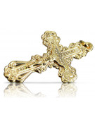 Gold Orthodox Cross ★ russiangold.com ★ Gold 585 333 Niedriger Preis