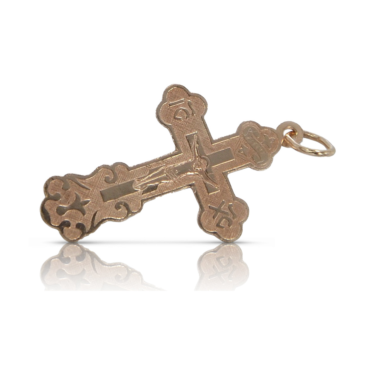 Croix ★ orthodoxe d’or russiangold.com ★ or 585 333 Prix bas