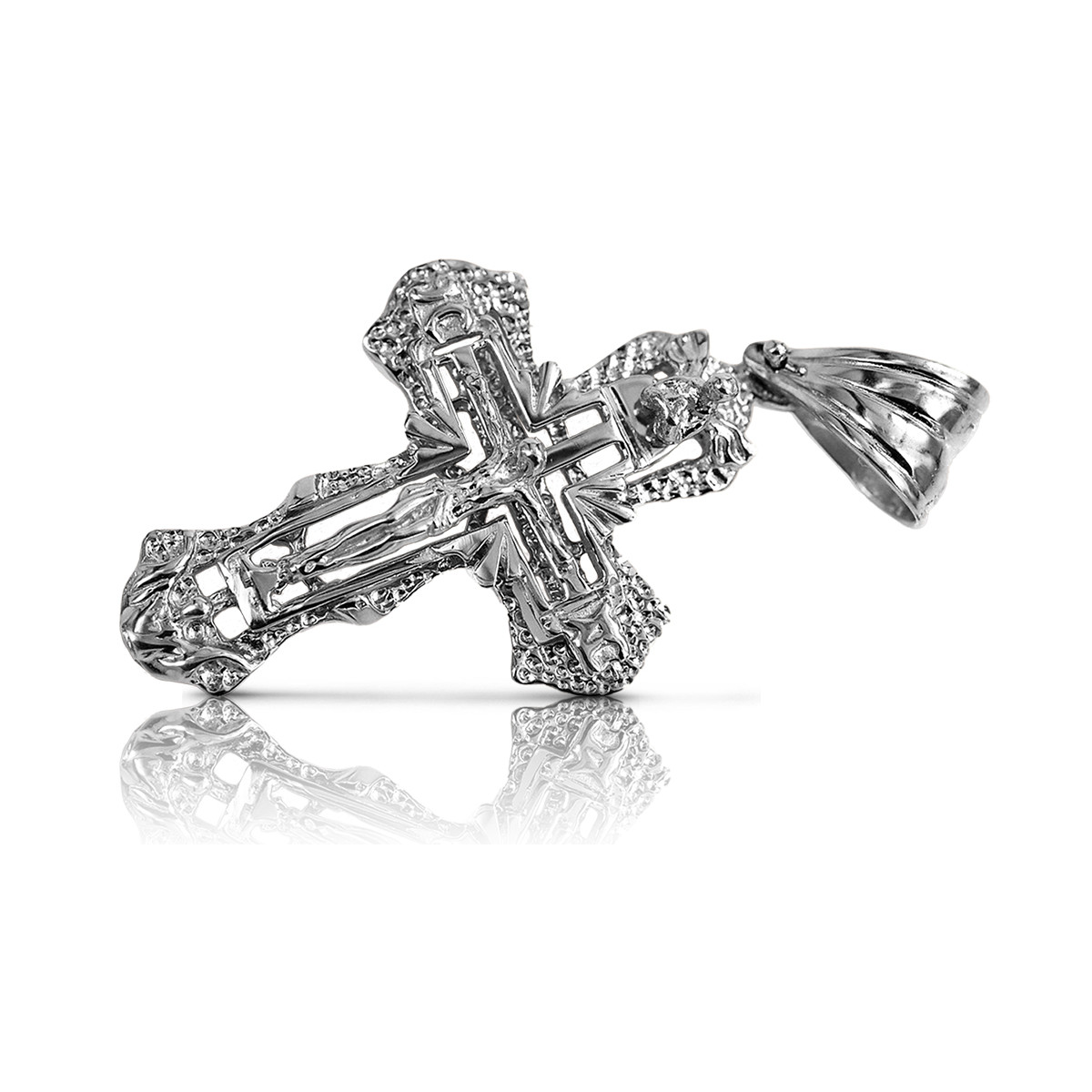 Gold Orthodox Cross ★ russiangold.com ★ Gold 585 333 Low price