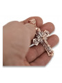 Gold Orthodox Cross ★ russiangold.com ★ Gold 585 333 Niedriger Preis