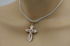 "Classical 14k Rose Gold 585 Orthodox Cross Pendant" oc017r oc017r