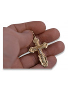 Gold Orthodox Cross ★ russiangold.com ★ Gold 585 333 Niedriger Preis