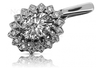 Exquisito Colgante de Oro Rosa Antiguo 14k 585, Ajuste vpc018. Vintage vpc018