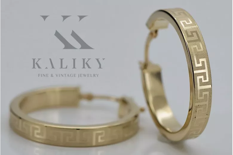 Złote kolczyki 14k ★ zlotychlopak.pl ★ Złoto próba 585 333 Tanio!