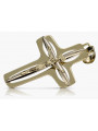 Golden Catholic Cross ★ russiangold.com ★ Gold 585 333 Low price