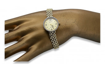 Montre femme en or ★ zlotychlopak.pl ★ Pureté de l'or 585 333 Prix bas !