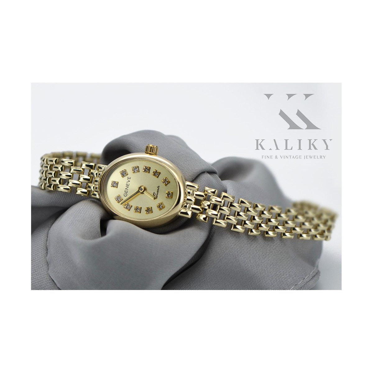 Gold ladies watch ★ zlotychlopak.pl ★ Gold purity 585 333 Low price!