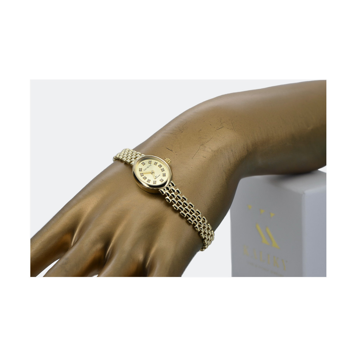 Gold ladies watch ★ zlotychlopak.pl ★ Gold purity 585 333 Low price!