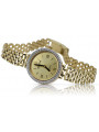 Reloj ★ de oro para damas zlotychlopak.pl Pureza de oro 585 333 ¡★ Precio bajo!