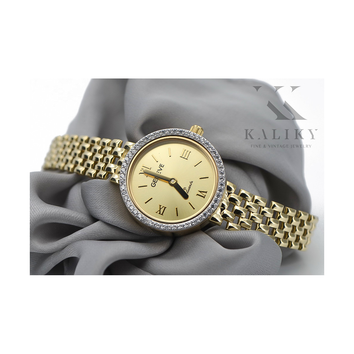 Reloj ★ de oro para damas zlotychlopak.pl Pureza de oro 585 333 ¡★ Precio bajo!