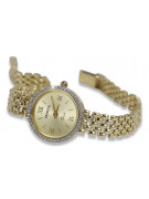 Gold ladies watch ★ zlotychlopak.pl ★ Gold purity 585 333 Low price!