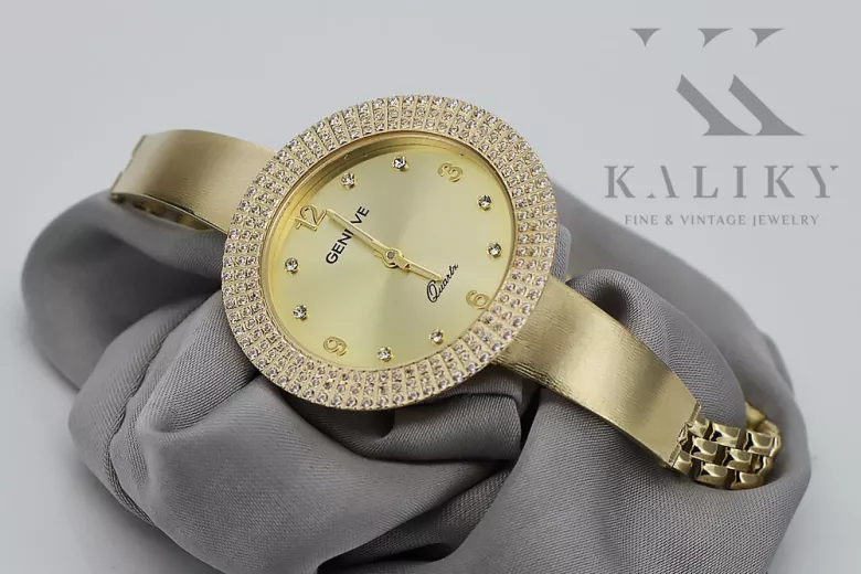 Reloj ★ de oro para damas zlotychlopak.pl Pureza de oro 585 333 ¡★ Precio bajo!