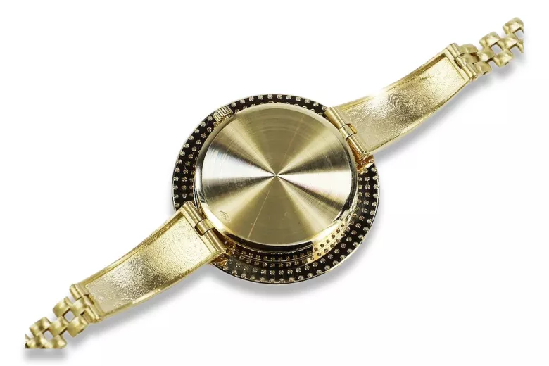 Gold ladies watch ★ zlotychlopak.pl ★ Gold purity 585 333 Low price!